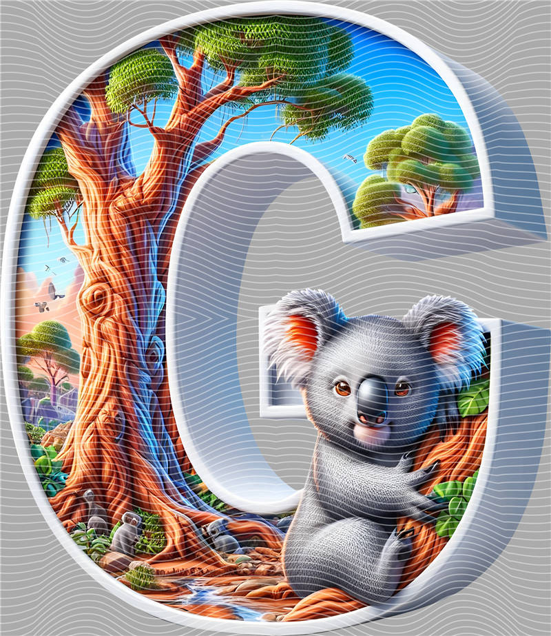 Letters A to Z and Number-AZ 26
